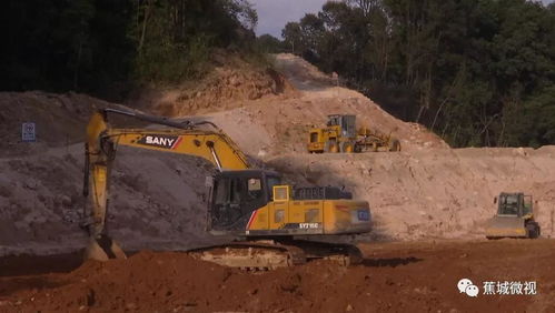 现场直击 省道s306线蕉城段改建项目加速推进