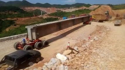 广南机场公路进入桥面铺设阶段,有望年底通车